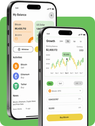 Manto Investorio trading platform interface with live market data